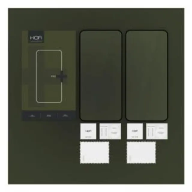 Tempered Glass Full Face Hofi Pro+ Samsung Galaxy S25 5G Μαύρο (2 τεμ.) N67032 3