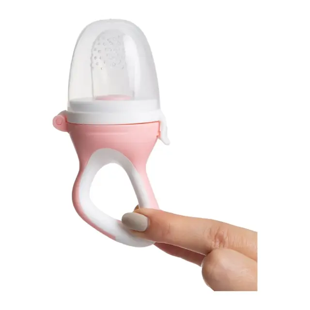 BabyJem Πιπίλα Τροφοδότης Φαγητού Σιλικόνης Pink 3