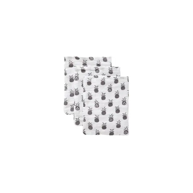 Σετ Πετσετάκια Πλυσίματος 3 Τεμαχίων Fresk Pineapple FR-F112-58
