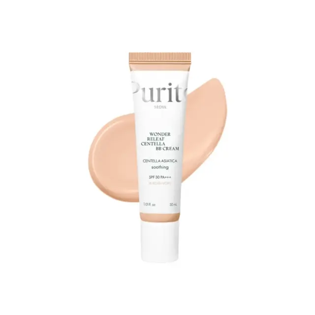 Purito Wonder Releaf Centella BB Cream #15 Rose Ivory SPF30 PA+++ Κρέμα Προσώπου με Χρώμα και Αντηλιακή Προστασία, 30ml
