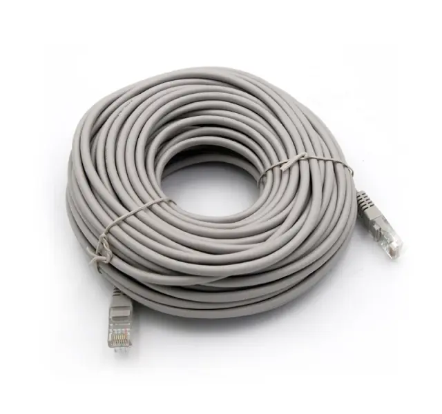 ΚΑΛΩΔΙΟ UTP Cat5e ΧΑΛΚΟΥ(CU) 4x2x7*0.16mm 20m PRO ΓΚΡΙ