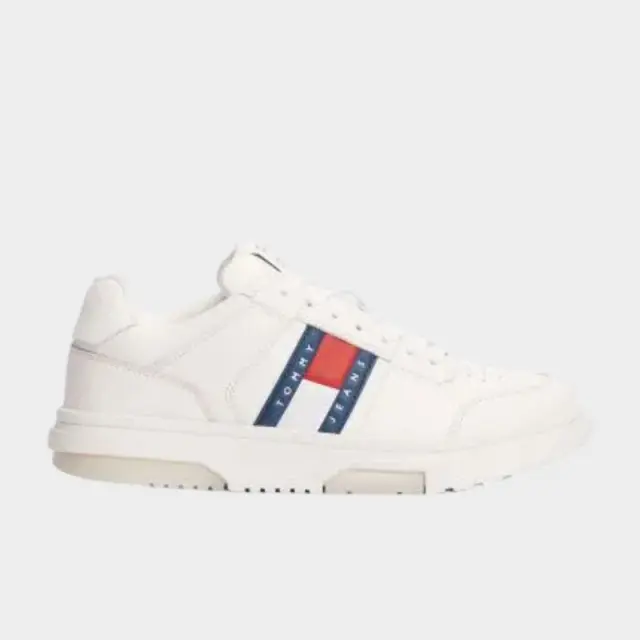 Tommy Hilfiger - Γυναικεία Sneakers Brooklyn Leather Trainers EN0EN02783-YBL Λευκό - 41