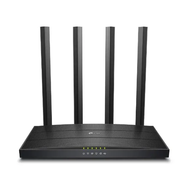 TP-LINK Archer C6U wireless router Gigabit Ethernet Dual-band (2.4 GHz 5 GHz) 4G Black
