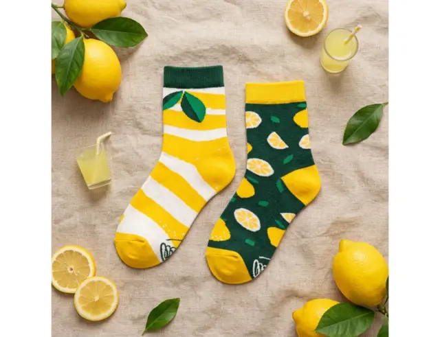 Κάλτσες The Lemons Many Mornings με μέγεθος 31-34 - ΠαιδικέςThe Lemons Kids 31-34