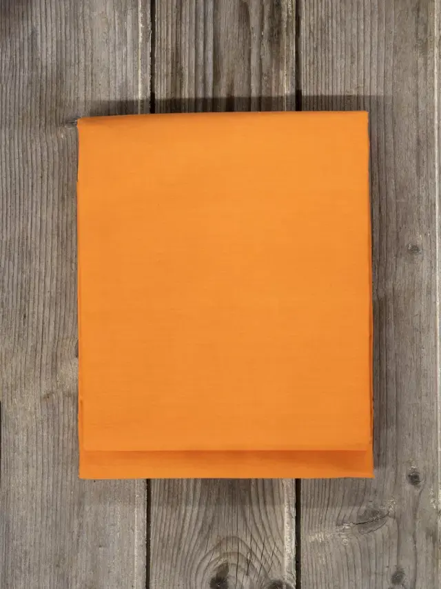 Nima Home Σεντόνι Υπέρδιπλο Unicolors - Deep Orange Πορτοκαλί