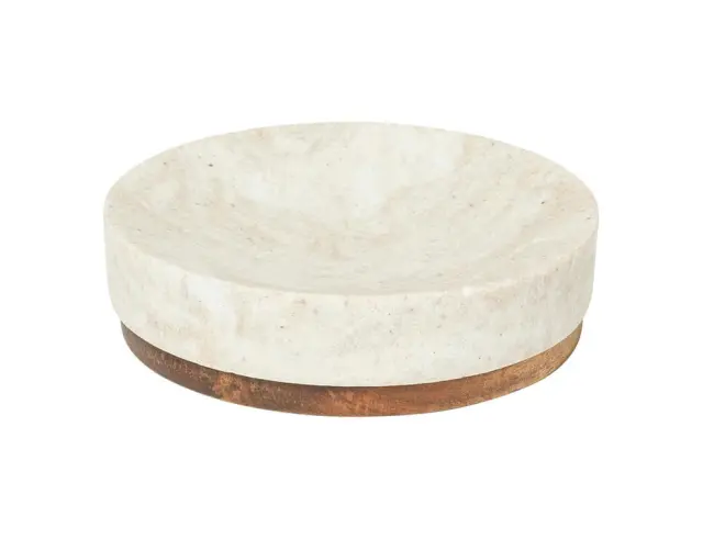 Θήκη για σαπούνι Come 5Five με διαστάσεις 10.8x10.8x2.85cm - Beige 200159A