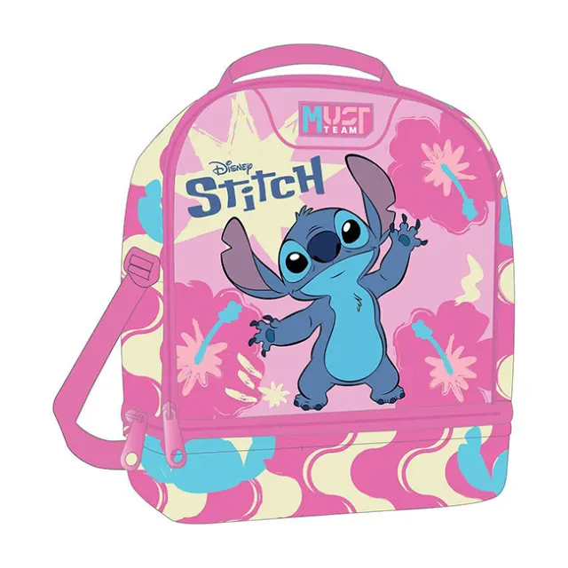 Must Τσαντάκι Φαγητού Ισοθερμικό Stitch Ροζ (000565974)