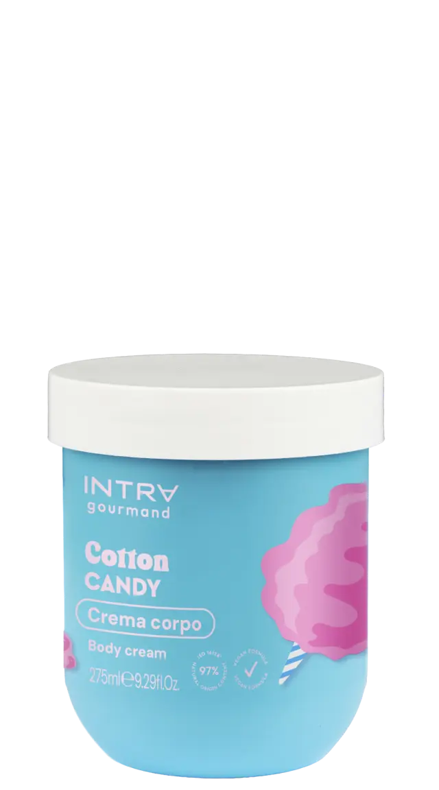 Intra Gourmand Cotton Candy Μαλλί της Γριάς Ενυδατική Κρέμα Σώματος, 275ml