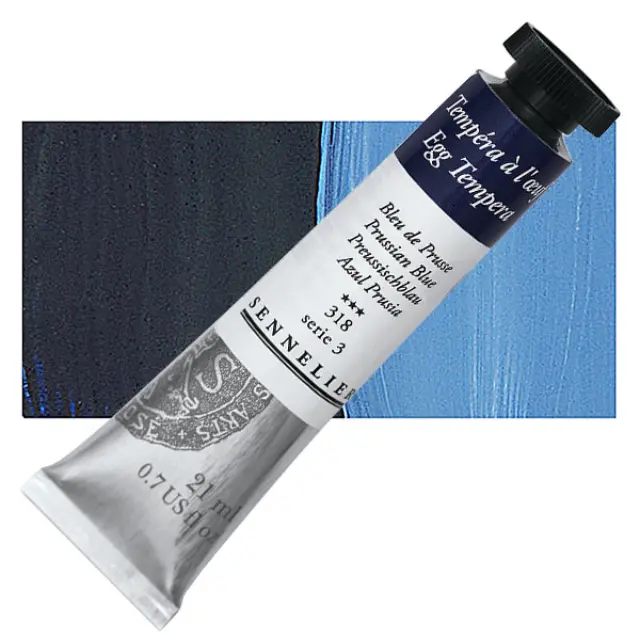 Αυγοτέμπερα Sennelier - 318 Prussian Blue - 21ml