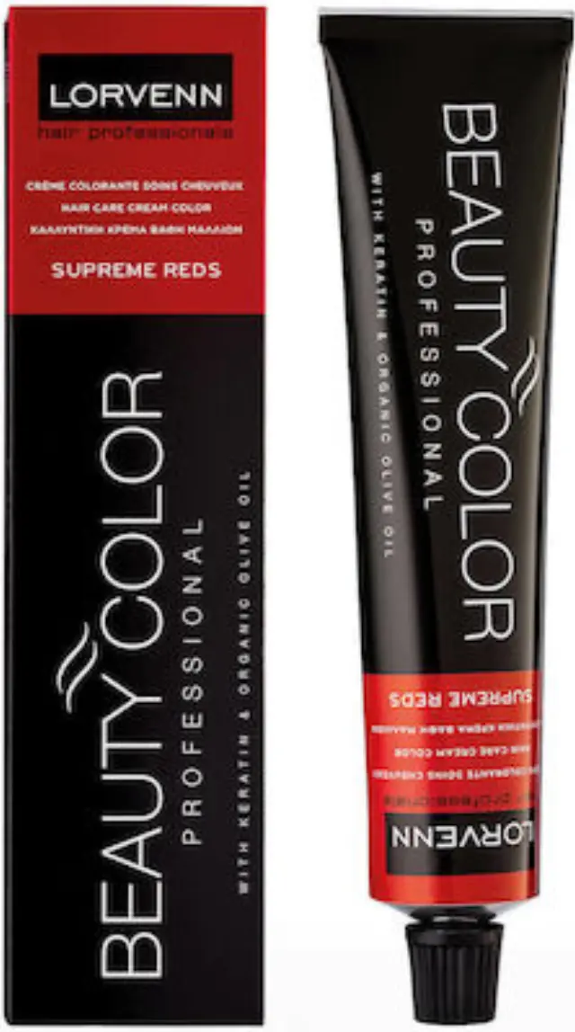 Lorvenn Beauty Color Supreme Reds 70ml | Απόχρωση 6.64 Κόκκινο Χάλκινο 2