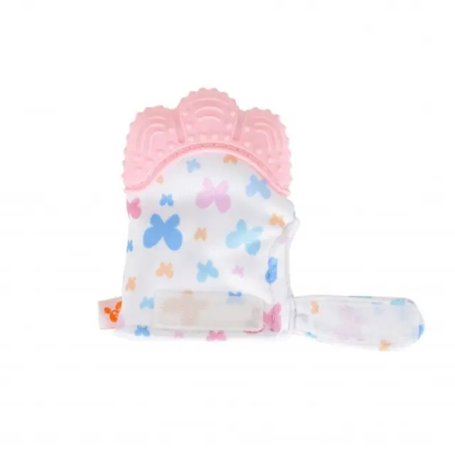 Cangaroo Silicone Mitten Olive Pink 3800146269135 2