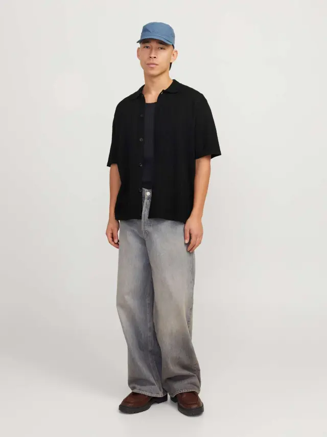 JORTYLER KNIT SS POLO SN Black - XXL 2