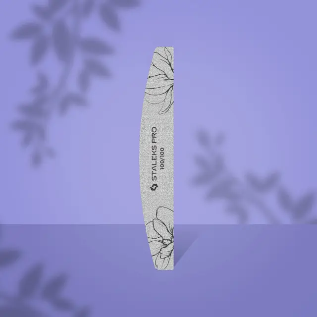 CRESCENT MINERAL NAIL FILE EXPERT 40 100/100 GRIT (25 PCS) 2
