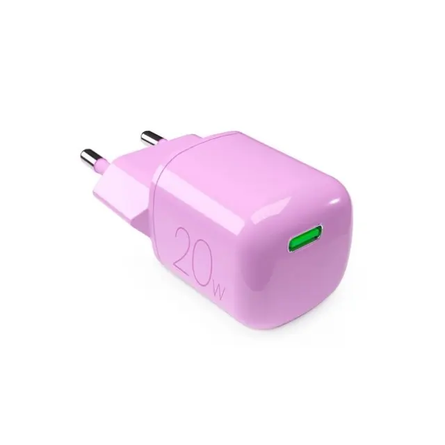 Puro Φορτιστής 20W GaN USB-C Pink