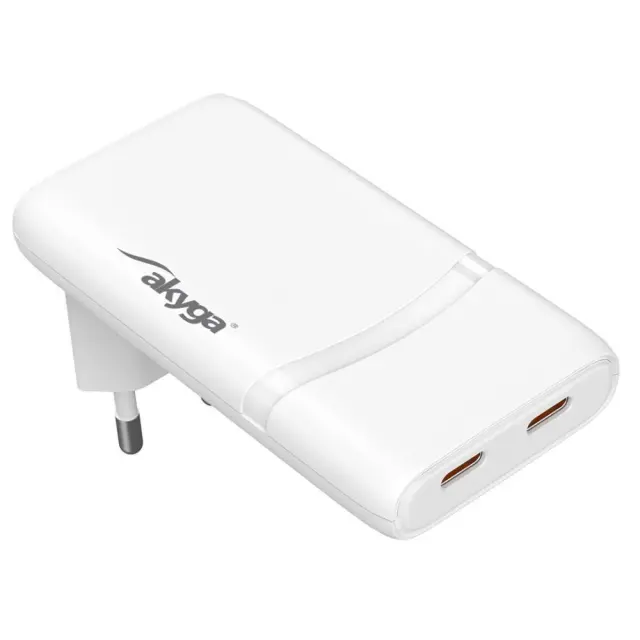 AKYGA charger 2× USB-C AK-CH-32
