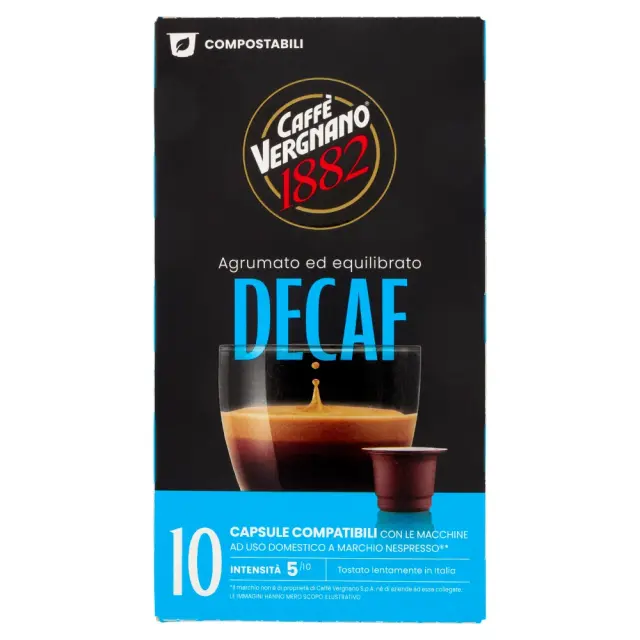 Vergnano Decaf Κάψουλες Nespresso 10τμχ