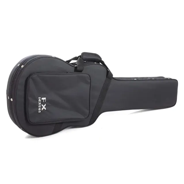 Gewa F560075 FX Ημίσκληρη Βαλίτσα Ηλεκτρικής Κιθάρας S Shaped Μαύρη