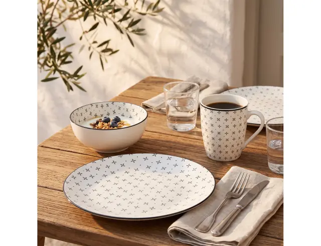 Σετ Δείπνου Lisbon Excellent Houseware - 16 τεμάχια Q04000100