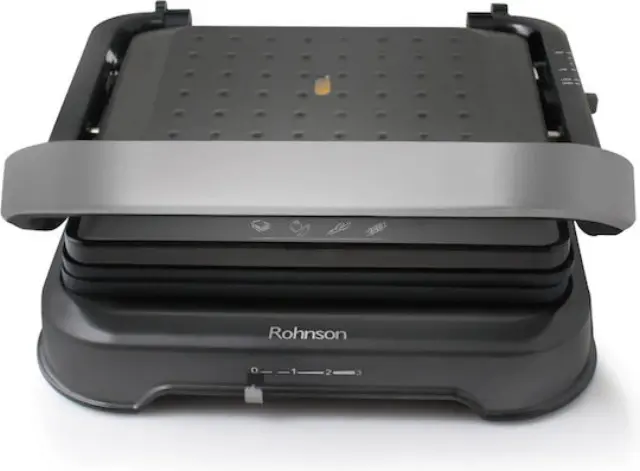 Rohnson Τοστιέρα Γκριλιέρα 2200W Μαύρη R-2344 2