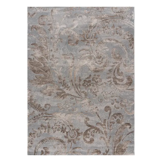 Σετ 3Τεμ Χαλάκια Κρεβατοκάμαρας 67x140(2T)+67x230(1T) Beauty Home Zenia Art 9441 Μπεζ-Γκρι P.P.Heat Set-Shrink Polyester