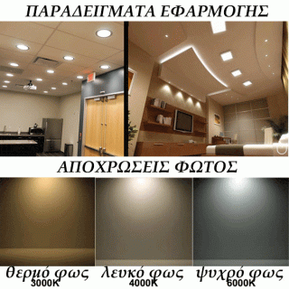ΦΩΤΙΣΤΙΚΟ LED SLIM ΕΞΩΤ. ΛΕΥΚΟ Φ225 20W 6500K 2