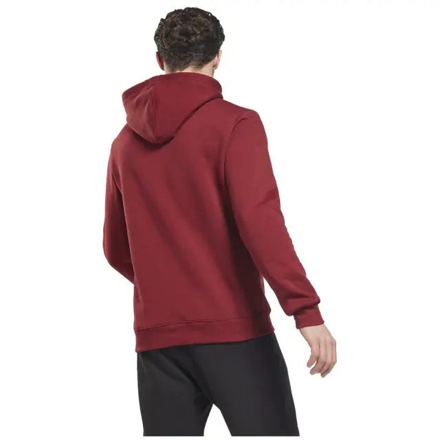 Reebok Training Vector Pullover Hoodie (HI0592-Crimson) - Βυσσινί - S 2