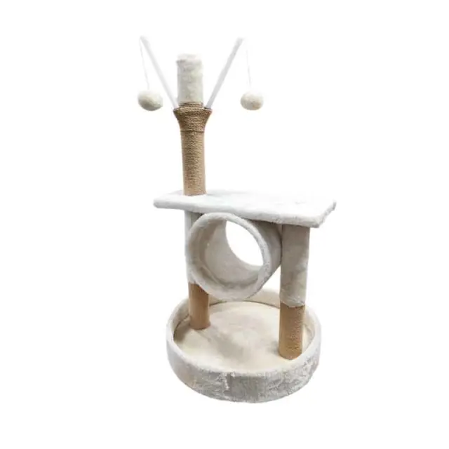 Ονυχοδρόμιο Γάτας 80cm με Παιχνίδια - Cat Tree Scratching Post 80cm with Toys 0290006 2