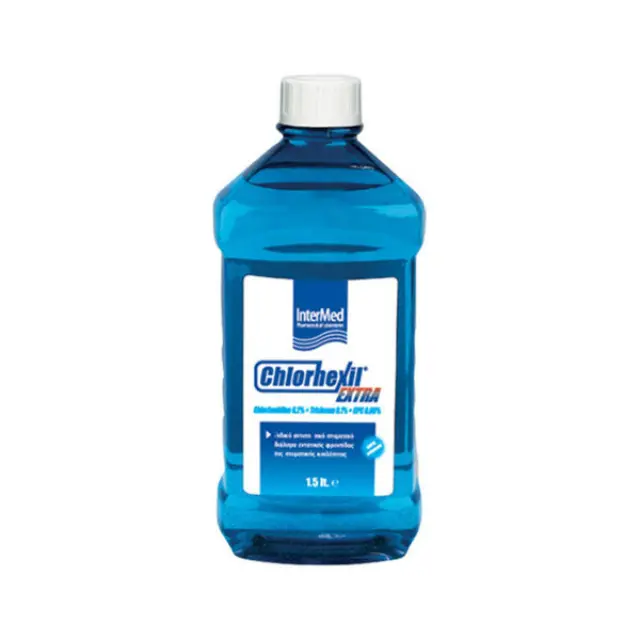 InterMed Chlorhexil Extra 0.20% Στοματικό Διάλυμα κατά της Πλάκας και της Κακοσμίας 1500ml