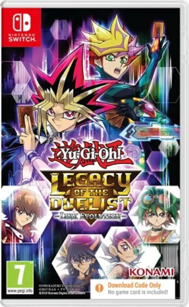 Nintendo Switch Yu-Gi-Oh Legacy of the Duelist: Link Evolution (Code in a Box)