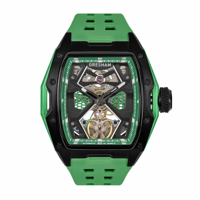 Gresham GL Special Edition Black+Green Colourway-Hyperion