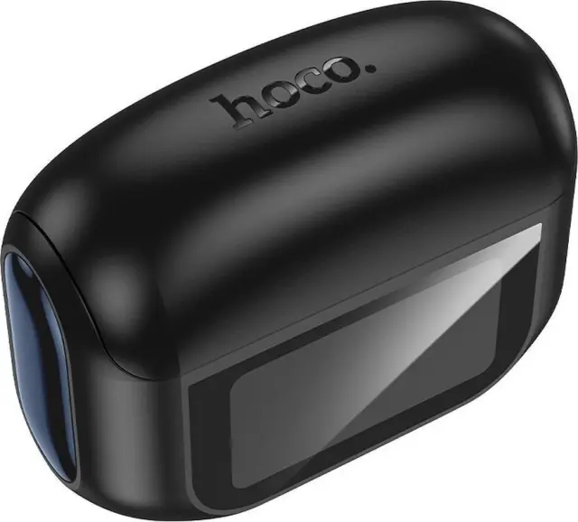 Wireless Hands Free Hoco EQ21 Sandy 400mAh v5.4 με ANC ENC TWS 7 Ώρες Ομιλίας και Οθόνη Αφής Μαύρα 2
