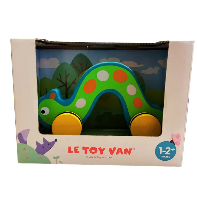 Le Toy Van Ξύλινη Συρόμενη κάμπια με ρόδες / PL034 (Le Toy Van)