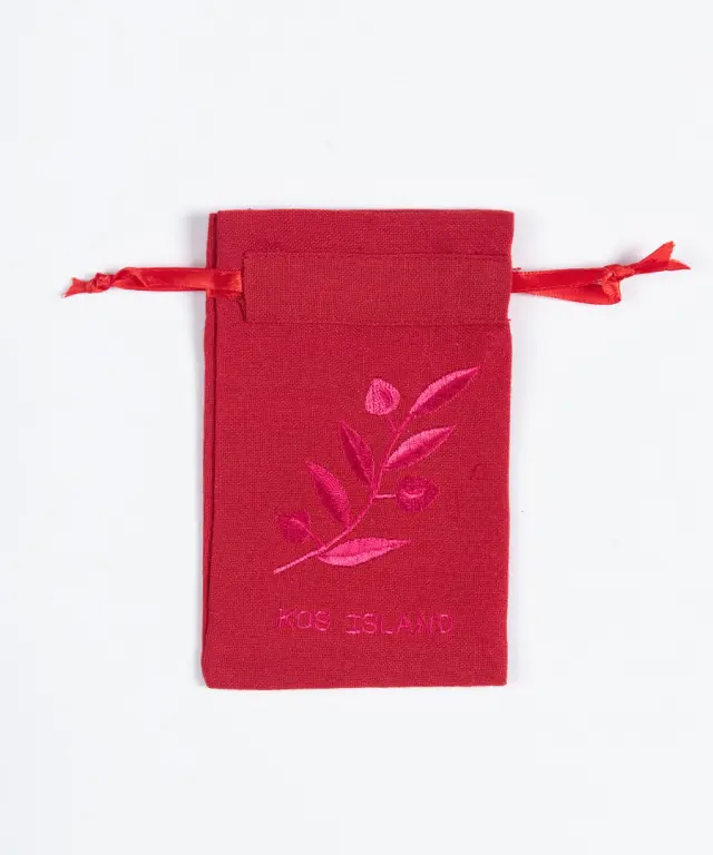 Σαπουνοθήκη (10τμχ) ΚΩΣ (9cm x 14cm) κόκκινο -