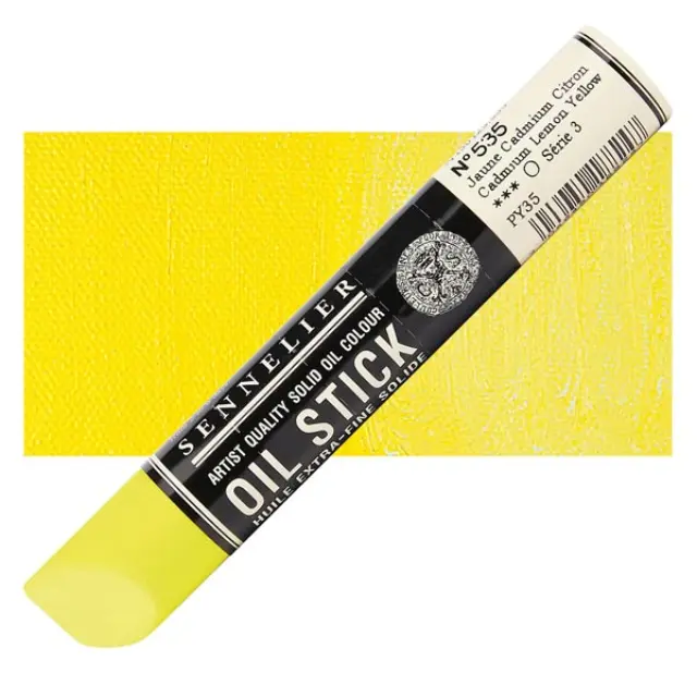 Sennelier Στικ Λαδιού 535 Cadmium Yellow Lemon - 38ml