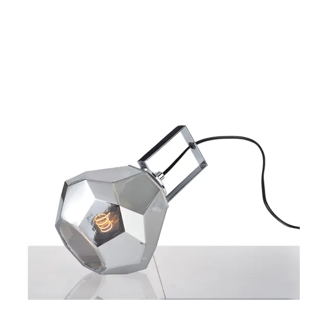 AcaLight Offer NETTO ΦΩΤΙΣΤΙΚΟ ΕΠΙΤΡΑΠΕΖΙΟ ΦΙΜΕ ΓΥΑΛΙΝΟ ΣΥΜΒΑΤΙΚΟ 1ΧΕ27 IP20 Φ180Χ270mm