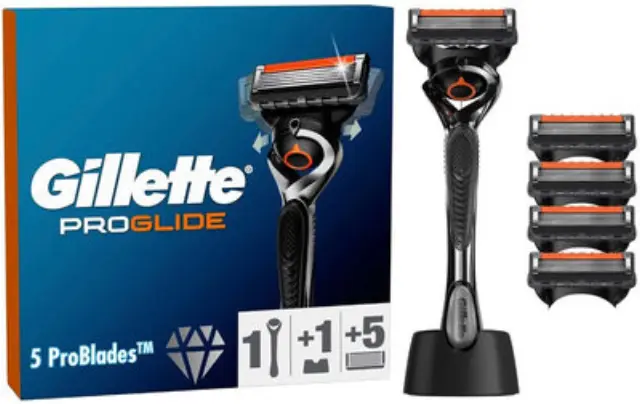 Gillette Fusion5 ProGlide Ξυραφάκι με Ανταλλακτικές Κεφαλές 4 Λεπίδων και Λιπαντική Ταινία 4τμχ
