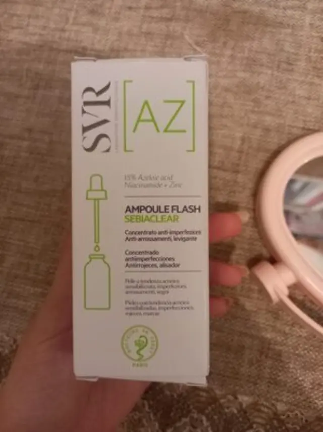 SVR Sebiaclear Ampoule Flash Ορός κατά των Ατελειών με 15% Αζελαϊκό Οξύ 30ml
