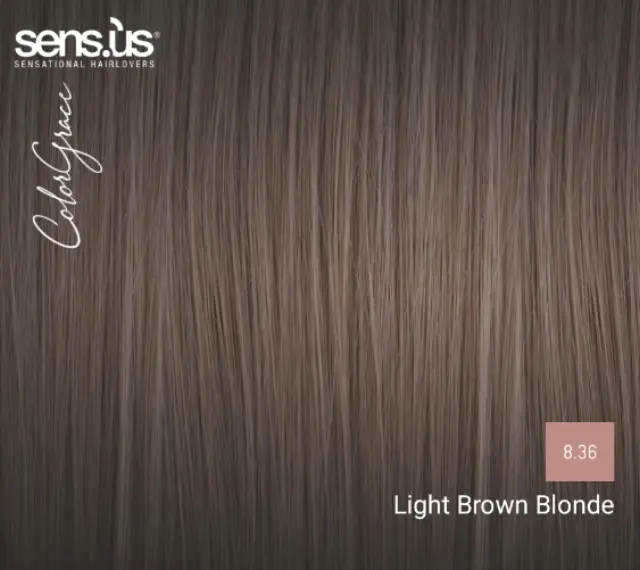 Sensus Color Grace M3K 8.36 Light Brown Blonde 100ml - (μόνιμη βαφή ξανθό ανοιχτό καστανό) 2