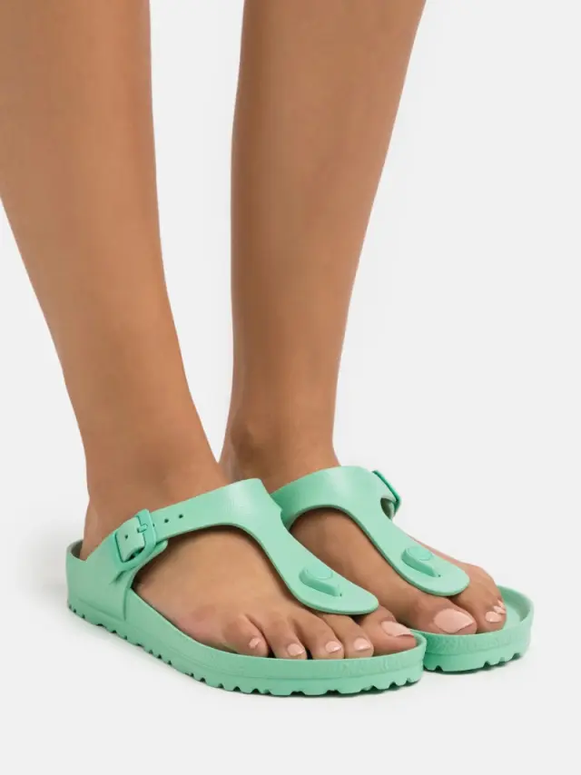 Birkenstock Σαγιονάρες Γυναικείο EVA-αδιάβροχο Πράσινο BIR/EVA GIZEH 1019158 JADE - 43 2