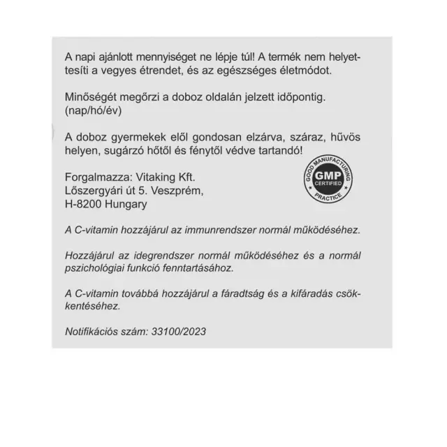 Vitaking Instant Supreme Vitamin C Powder Dragon Berry, 400 g 3