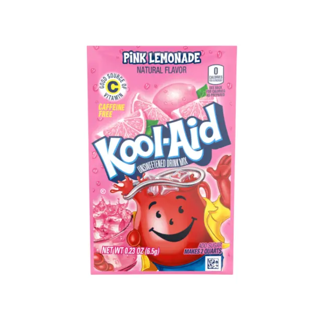 Kraft Kool-Aid Drink Mix Powder Pink Lemonade 6.5gr