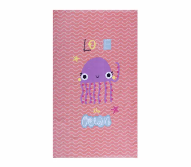ΠΑΙΔΙΚΗ ΠΕΤΣΕΤΑ ΘΑΛΑΣΣΗΣ JELLY FISH 70X120 CORAL NEF NEF
