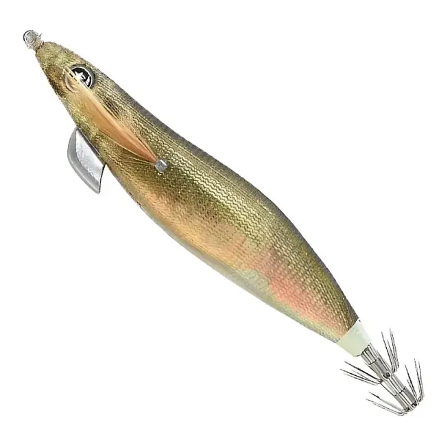Καλαμαριέρα Tsuriken Egista BTB Shallow – Slow Sinking Long Cast Egi με BTB Magnetic System 3.5 RK Gold Aji