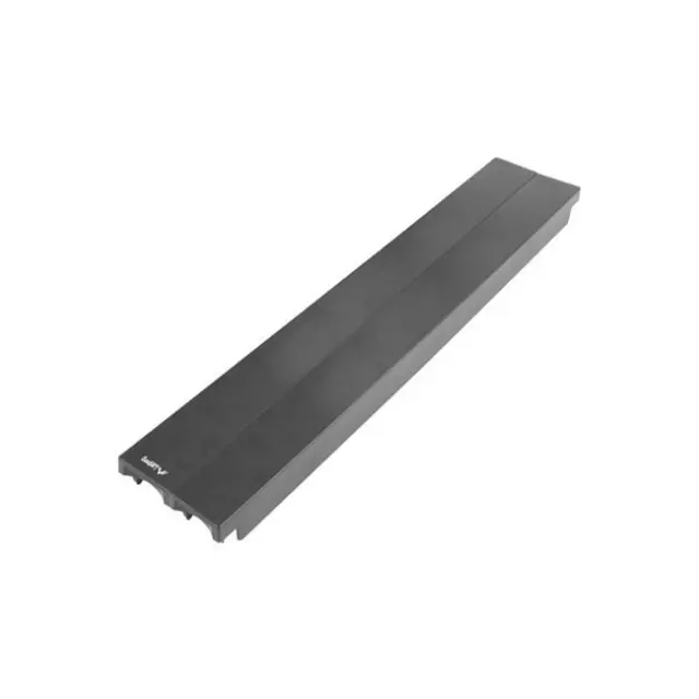 Lanberg 19" Plastic Fast Assembly Fire Retardant Blanking Panel 2U Black (AKP-1402-B)