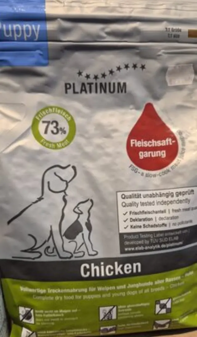 Platinum Puppy Chicken Μαγειρευτή Ξηρά Τροφή 5Kg Μονόχρωμο