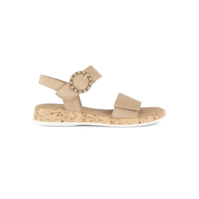 Gabor Πέδιλα Γυναικείο δέρμα Nubuck Καφέ GAB/82734 30-SAND - 36