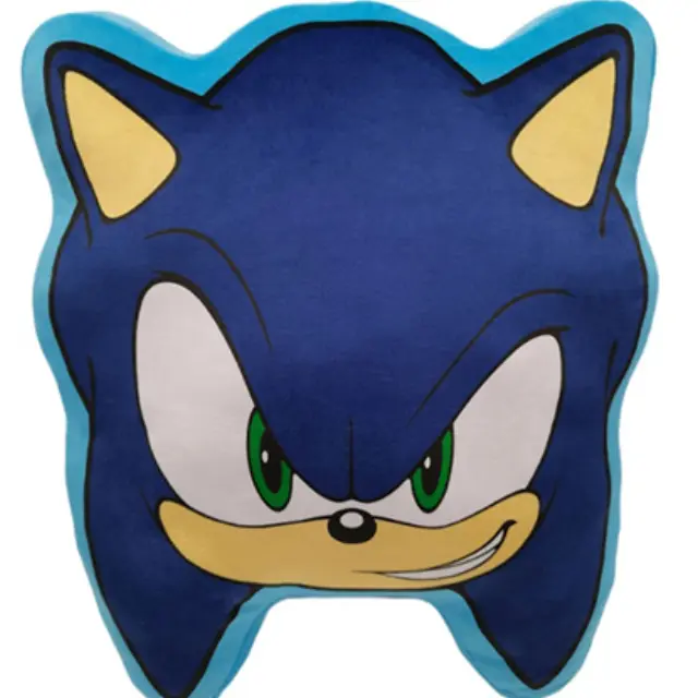 Character World Μαξιλάρι Sonic Head Cushion 40x40x4cm (NI010SNC)
