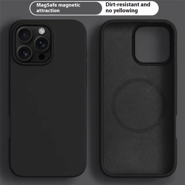 Hybrid Magsafe Θήκη για iPhone 16 Pro-Black OEM 2