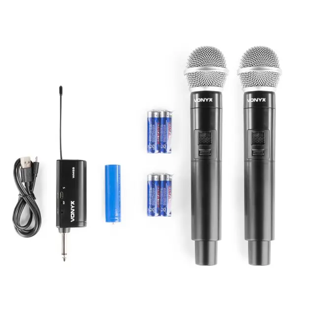 VONYX WM552 ΔΙΠΛΟ ΑΣΥΡΜΑΤΟ ΣΕΤ ΜΙΚΡΟΦΩΝΩΝ PLUG & PLAY 2
