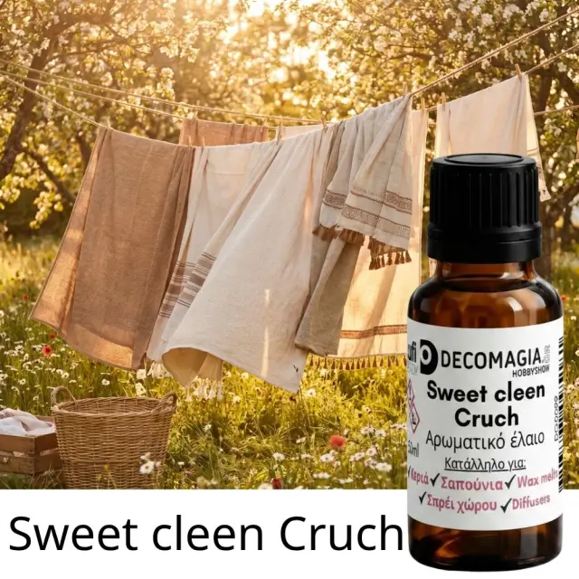 Άρωμα για κερί και σαπούνι 50ml, Sweet cleen Cruch